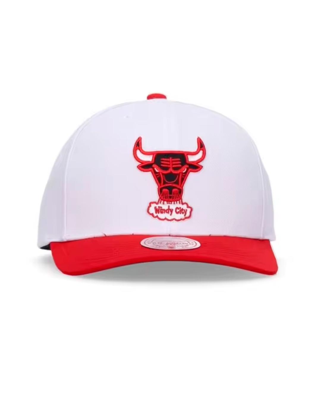 Gorra Mitchell&Ness 'Chicago Bulls' NBA Blanco