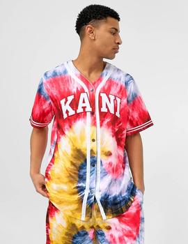 Camisa Karl Kani 'Serif Tie Dye' Multicolor