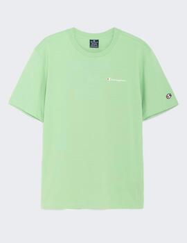 Camiseta Champion 'Legacy' Verde Agua