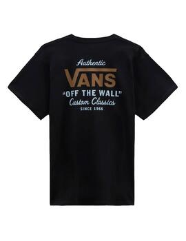 Camiseta Vans 'Holder St Classic' Negro