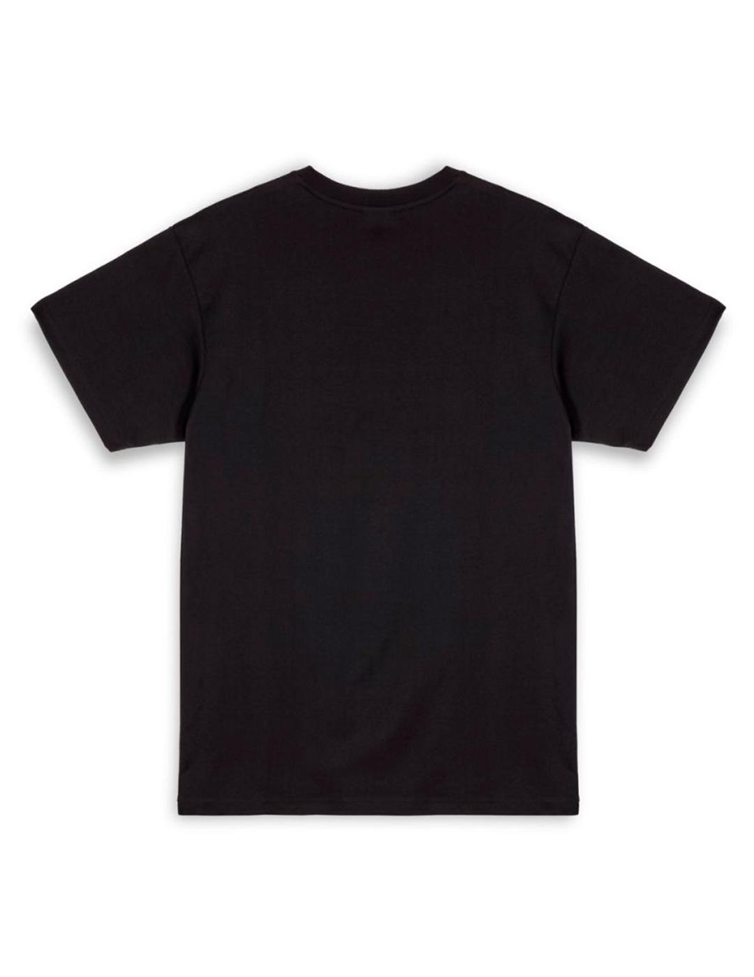 Camiseta Grimey 'Burn In Flames' Negro