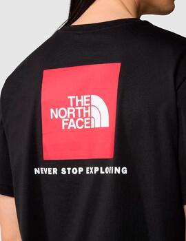 Camiseta The North Face 'Redbox' Negro