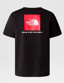 Camiseta The North Face 'Redbox' Negro