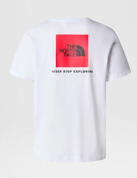 Camiseta The North Face 'Redbox' Blanco