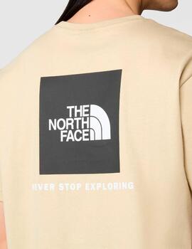 Camiseta The North Face 'Redbox' Beige